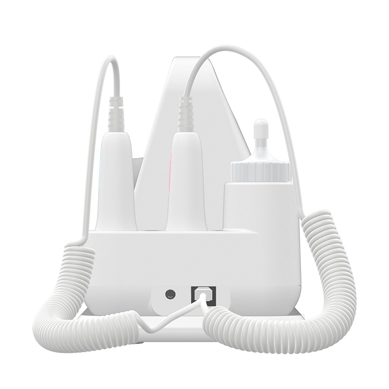 JUMPER JPD-200C fetal Doppler blue and pink probes in storage holders