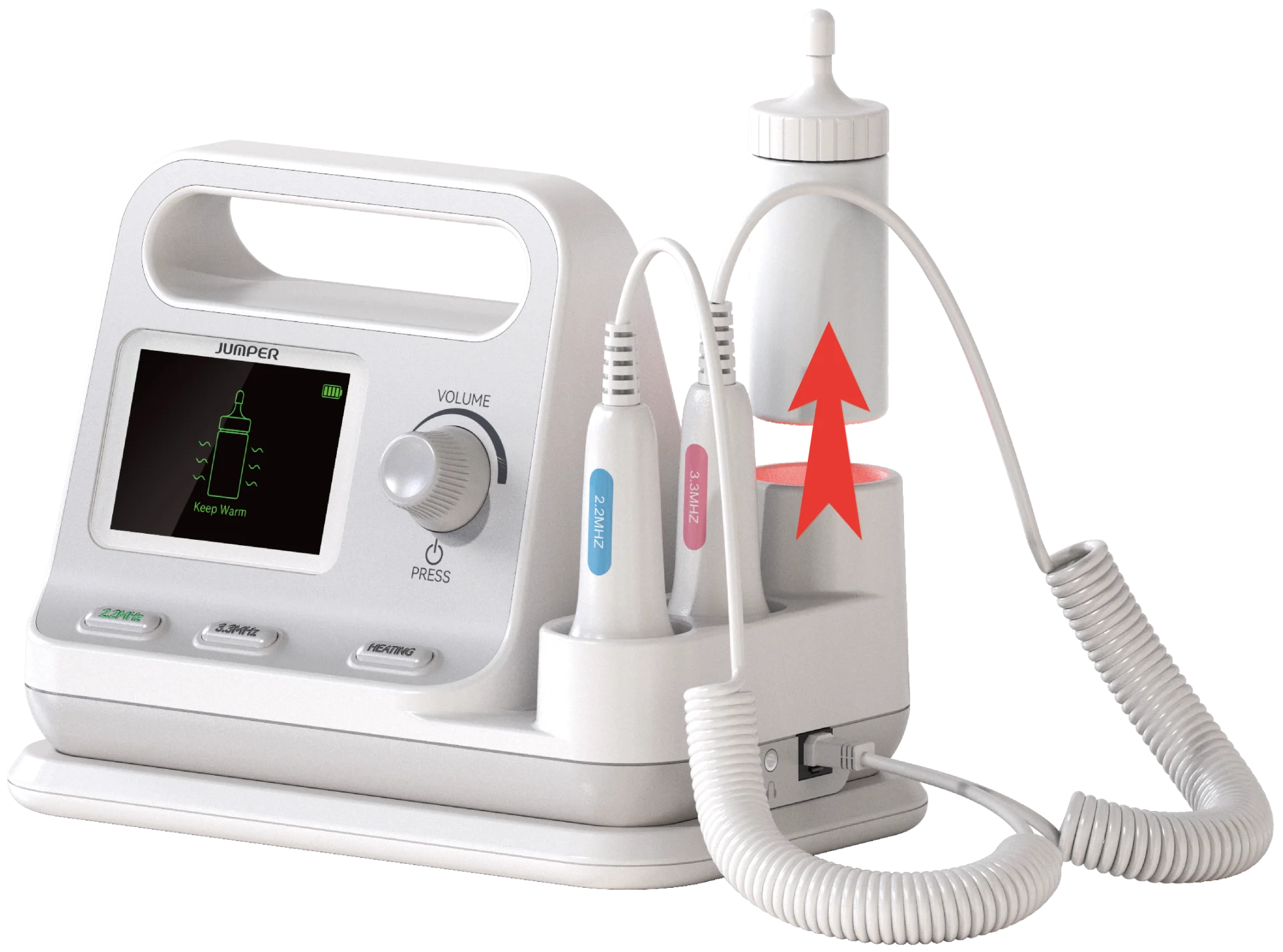 JPD-200C+ Desktop Fetal Doppler GEL HEATER
