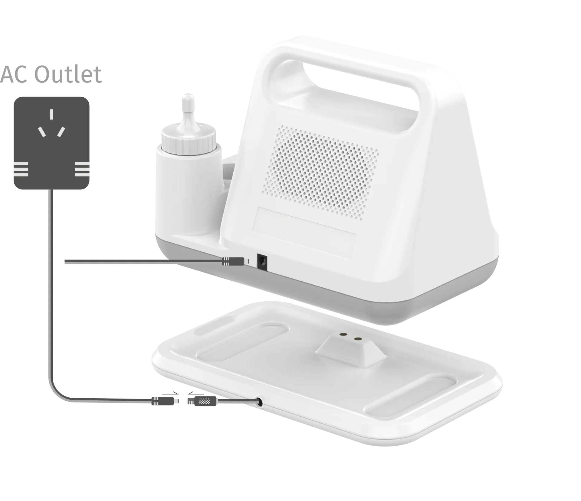 JPD-200C+ Desktop Fetal Doppler TWO CHARGING MODES