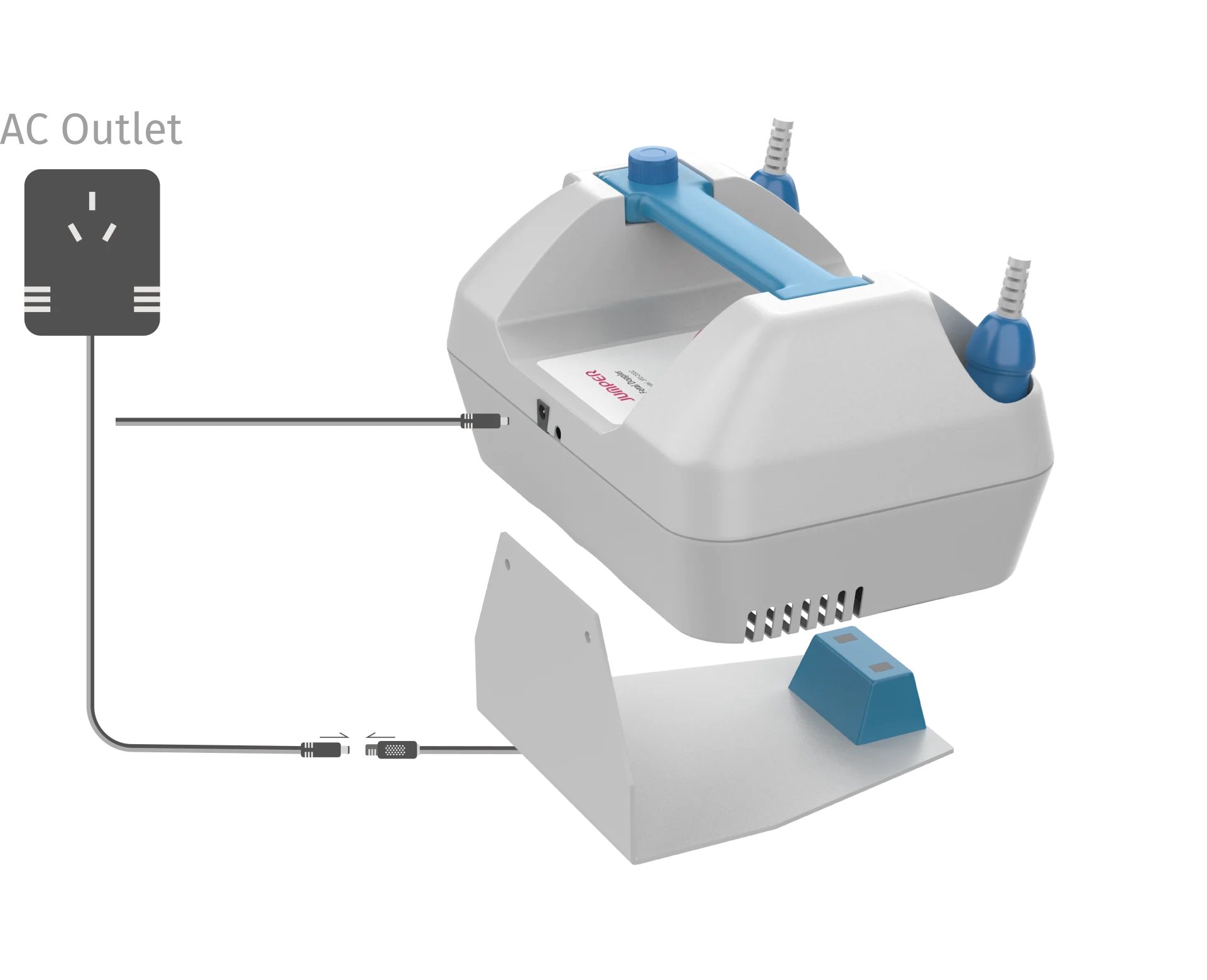 JPD-200C Desktop Fetal Doppler TWO CHARGING MODES