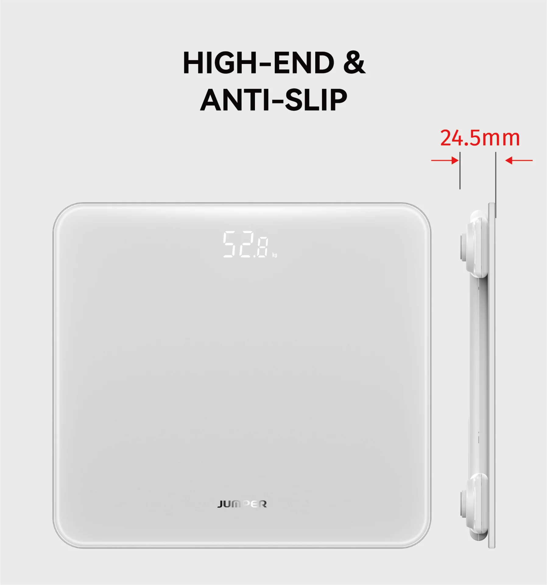 Slim & Anti-Slip Design