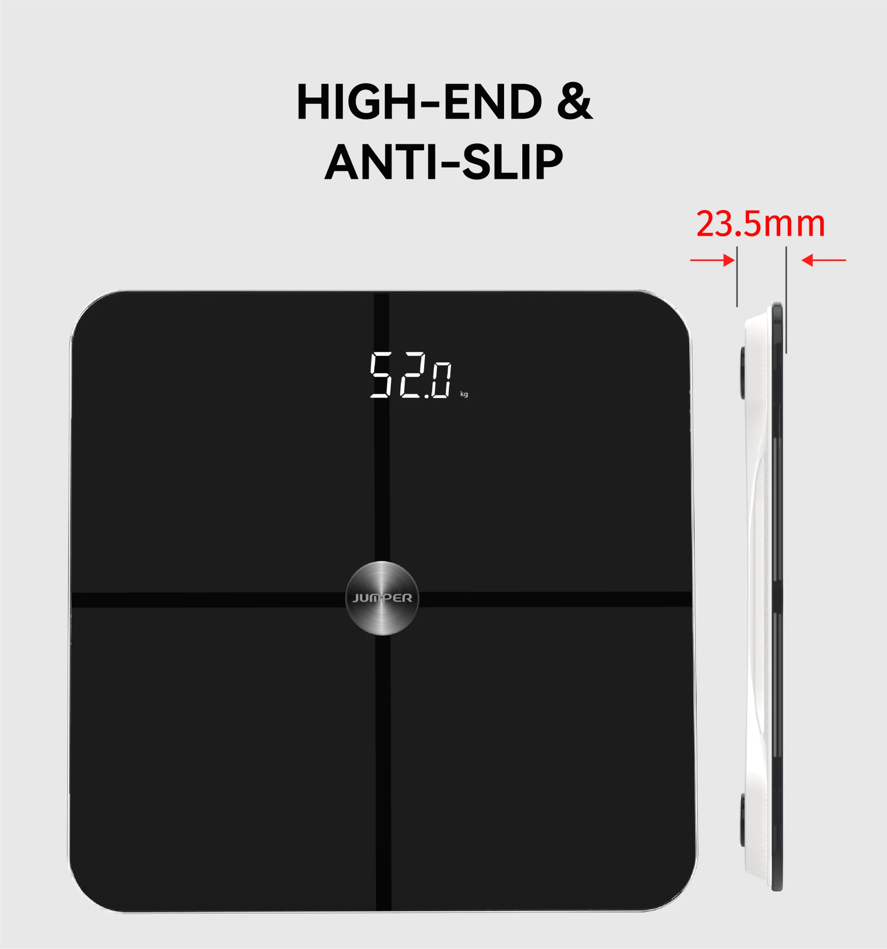 Slim & Anti-Slip Design