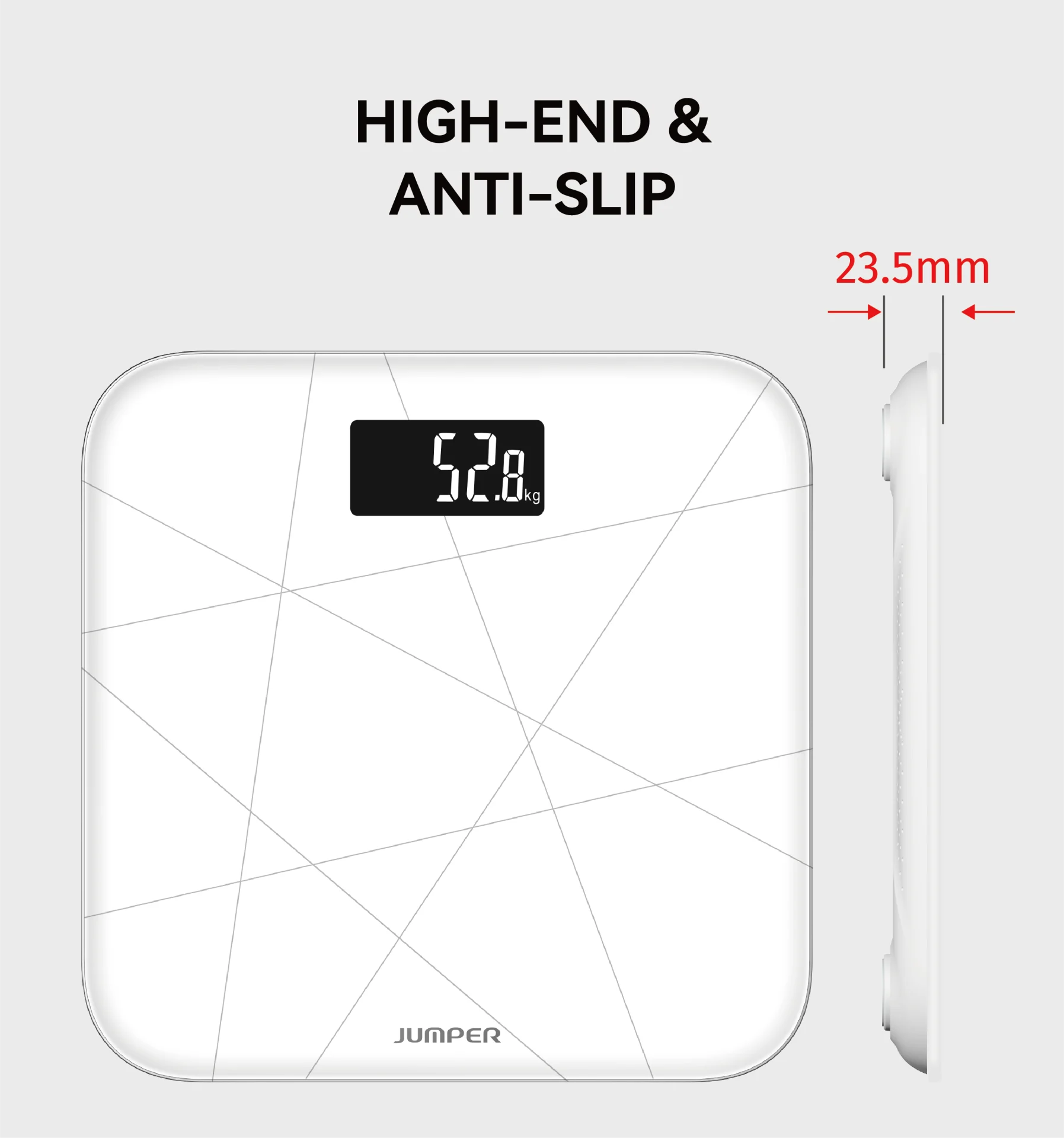 Slim & Anti-Slip Design