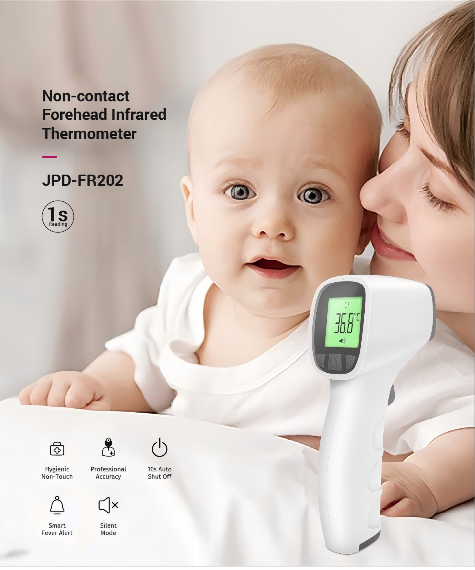 JPD-FR202 Infrared Thermometer feature