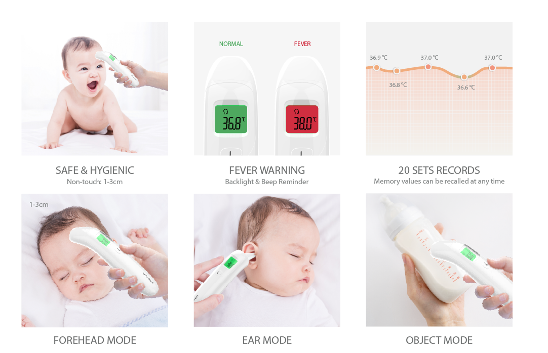 JPD-FR403 Infrared Thermometer feature