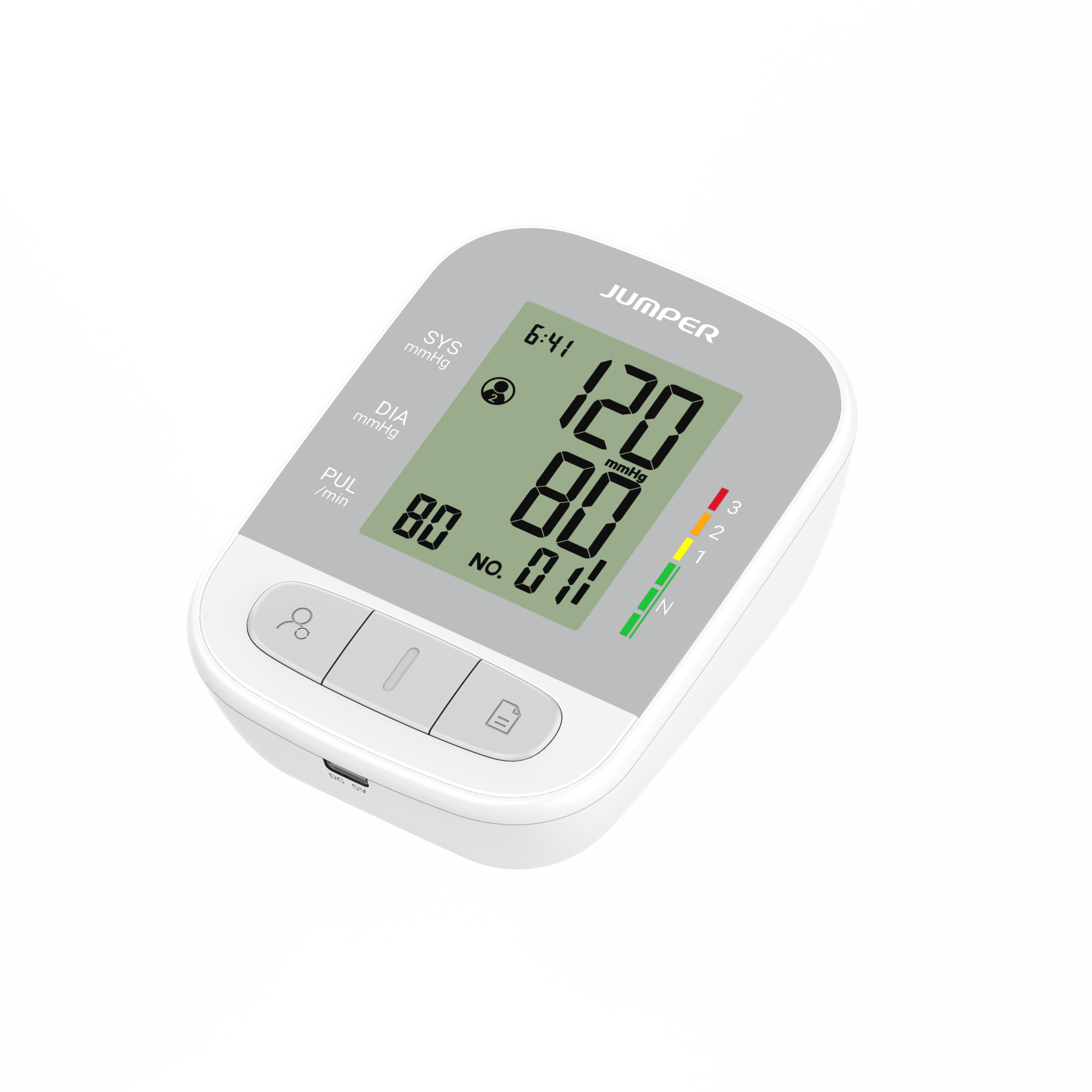 JPD-HA210 Blood Pressure Monitor view 2