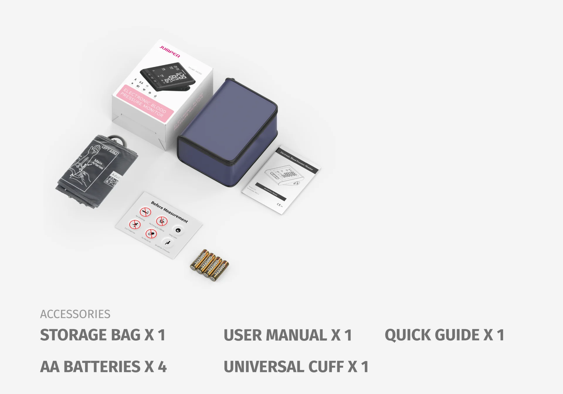 HAA10 Blood Pressure Monitor package