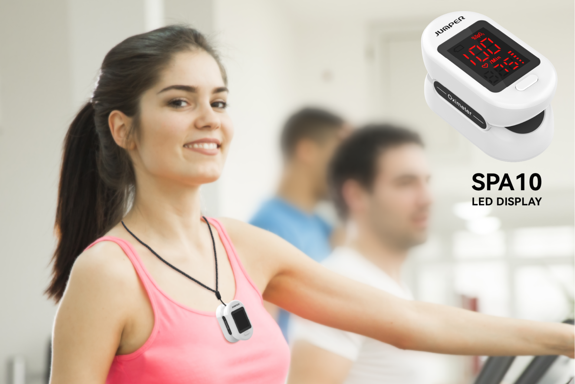 SPA10 Fingertip Pulse Oximeter feature