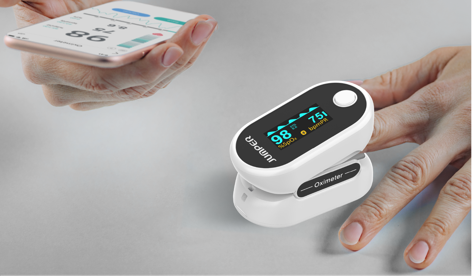 SPA11 Fingertip Pulse Oximeter feature