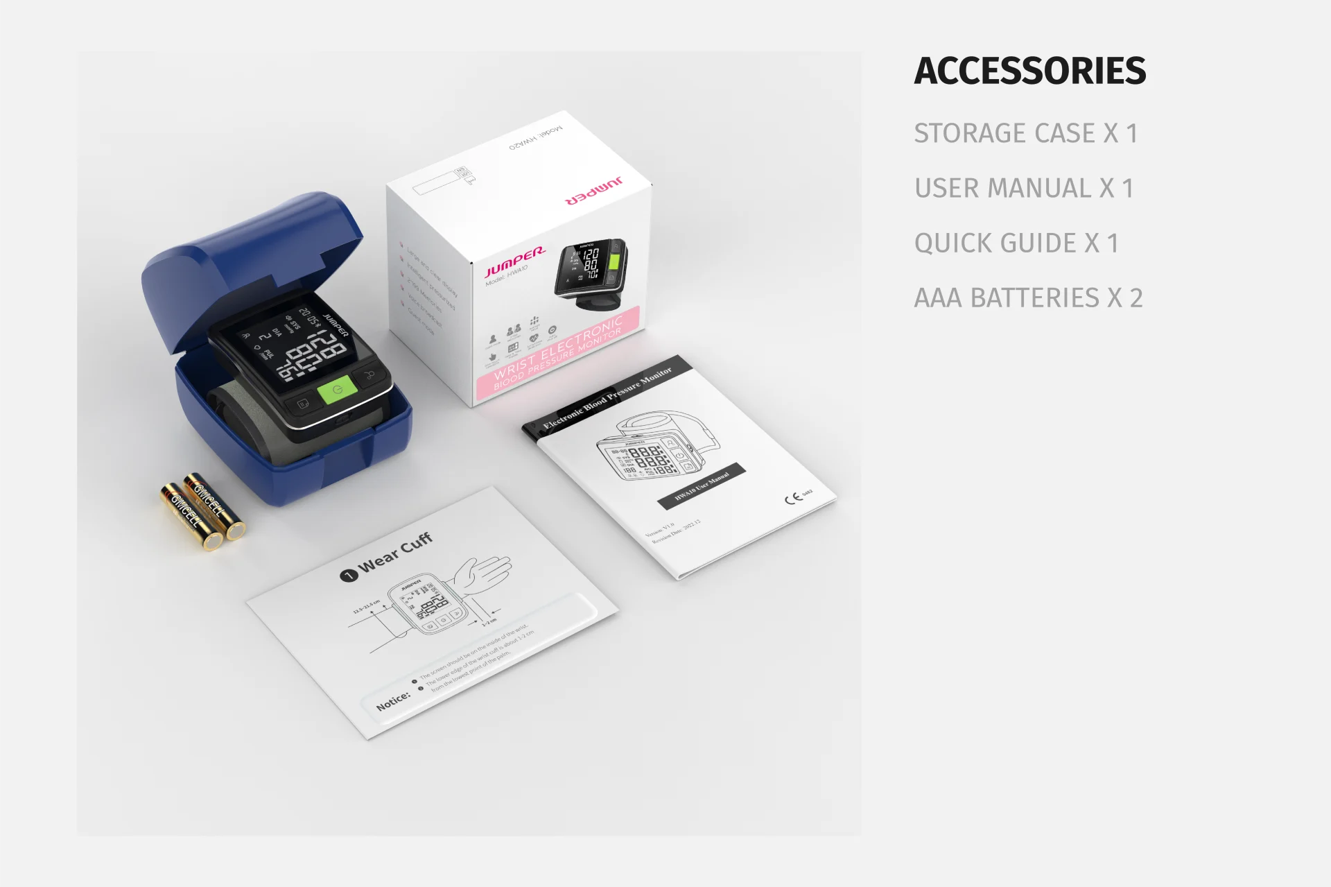 HWA11 Blood Pressure Monitor package