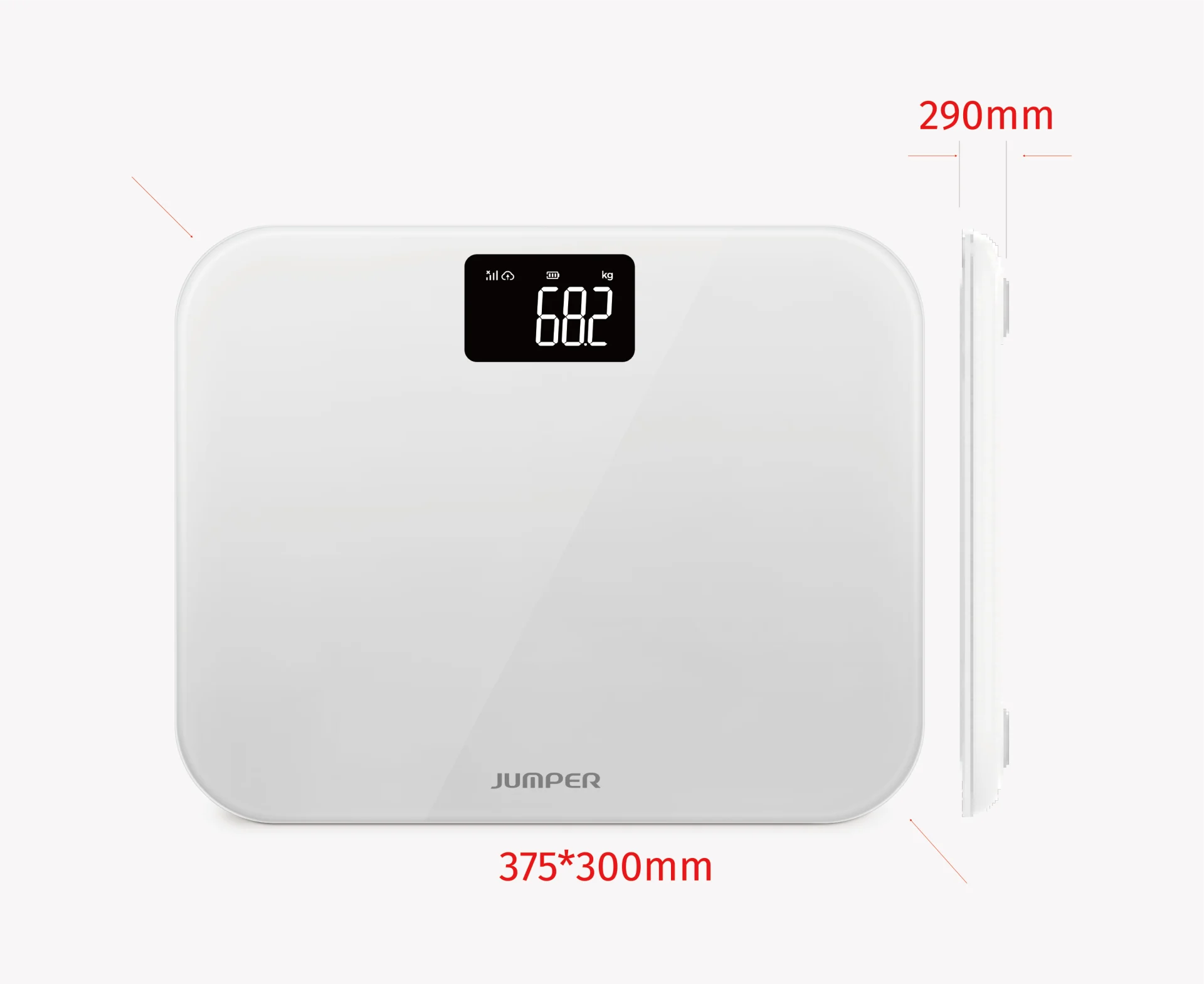 JPD-700A 4G Weight ScaleEXTRA LARGE PLATFORM& ANTI-SLIP