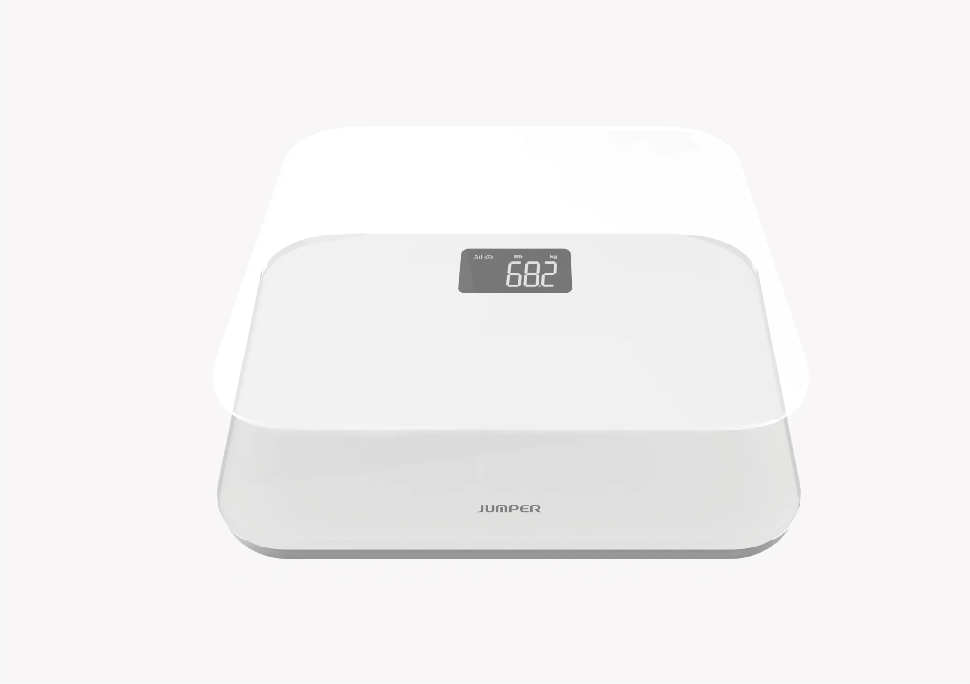 JPD-700A 4G Weight Scale DURABLE TEMPERED GLASS SURFACE