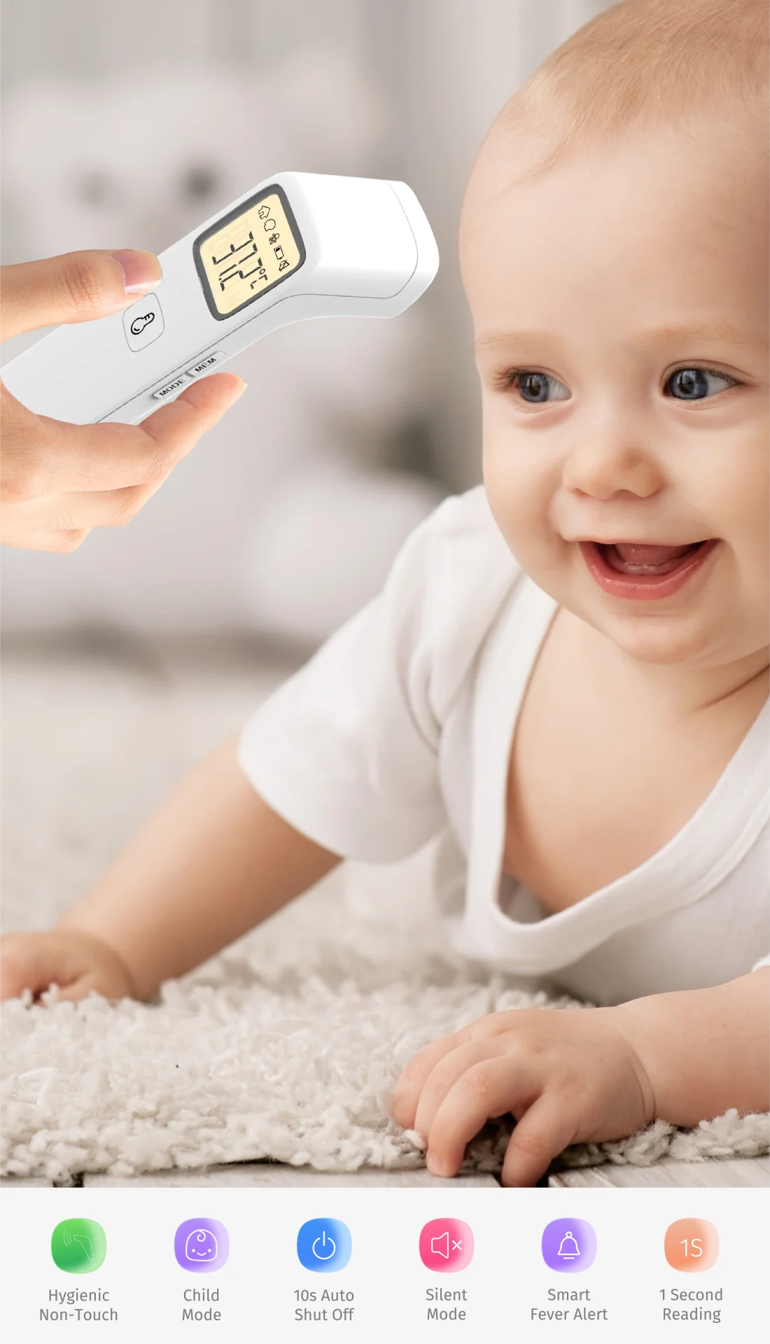 JPD-FR203 Infrared Thermometer